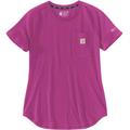 Carhartt Force Relaxed Fit Midweight Pocket T-Shirt Donna, rosa, dimensione XS per donne