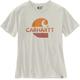 Carhartt Loose Fit Heavyweight Faded C Graphic Damen T-Shirt, beige, Größe XL