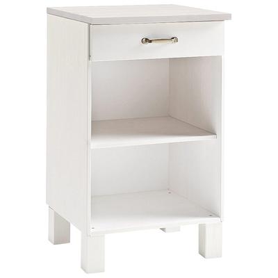 Unterschrank HOME AFFAIRE "Alby", weiß, B:50cm H:85cm T:50cm, Schränke, Breite 50 cm, 1 Schubladen, 1 Fach Image