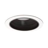 NICOR 00603 - 6" Sloped Baffle Black Trim (17504)