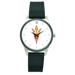 Women's Silver Arizona State Sun Devils Silicone Strap Wristwatch