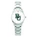 Women's Silver Baylor Bears Stainless Steel Bracelet Wristwatch