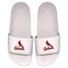 Youth ISlide White St. Louis Cardinals Primary Logo Motto Slide Sandals
