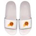 Men's ISlide White Phoenix Suns Primary Logo Motto Slide Sandals