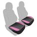 FH Group Car Seat Cushion â€“ Durable PU Leather Bottom Seat Protector Water Resistant for Car Sedan Truck SUV Pink