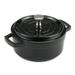 G.E.T. Energy-Efficient Non-Stick Cast Aluminum Round Dutch Oven w/ Lid Non Stick/Aluminum in Black | 3 H x 5.5 W in | Wayfair CA-102-BK/BK/CC