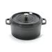 G.E.T. Energy-Efficient Non-Stick Cast Aluminum Round Dutch Oven w/ Lid Non Stick/Aluminum in Gray | 4.25 H x 9.5 W in | Wayfair CA-012-GR/BK/CC