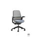 Steelcase Series 1 w/ CarbonNeutral Product Certification Upholstered in Blue/Black | 41.25 H x 23.5 W x 27 D in | Wayfair SXQ4PT630DLHFN2465