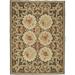 Aubusson Bessarbian 982010 4 x 6 ft. Essex Flat Woven Area Rug Brown