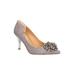 Wide Width Women's Premita Pump by J. Renee in Pewter (Size 9 W)