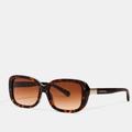 Coach Accessories | Coach Sunglasses 100% Uv Protection Gradient Lenses | Color: Brown/Gold | Size: Os