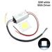 New White/ Warm white For Flood Bulb Lamp DIY Floodlight Spotlight LED COB Chip 10W 20W 30W 50W 70W 100W Light Source with Power Supply Driver WHITE 30W WITH DRIVER