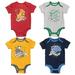 Harry Potter Newborn Baby Boys 4 Pack Bodysuits