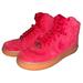 Nike Shoes | Air Force 1 High Suede University Red. Women’s Size 6.5 (Also 5y) | Color: Red/Tan | Size: 6.5