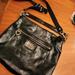 Coach Bags | Coach Daisy Liquid Gloss Black Patent Leather Hobo Bag! So Fun!!! | Color: Black/Gold | Size: Os