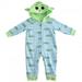 Star Wars Grogu Infant Hooded Fleece Coveralls with Ears-6-9 Months