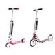 HUDORA 69560160 Big Wheel Scooter 125 mm, Kinder Scooter Kinder Roller, pink, 14742 & BigWheel 205 Scooter - Tretroller für Kinder und Erwachsene - Roller ab 6 Jahre - Cityroller bis zu 100 kg