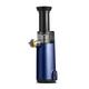SUNDAY HOME Compact Slow Juicer Cold Press, Portable Small Masticating Juicer Machines Vegetable And Fruit, Higher Juice Yield,120W Motor, Reverse Function (Color : Blue)