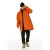 Wintermantel SOS "Vars", Herren, Gr. M, orange, 100% Polyester, unifarben, casual, lang, ohne Ausschnitt, Langarm, Mäntel, mit wasserabweisender Funktion
