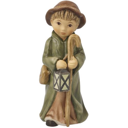 Krippenfigur GOEBEL ""Krippenfiguren, Weihnachtsdeko"" Dekofiguren Gr. B/H: 5cm x 11,5cm, bunt Steingut, Figur - Hirte