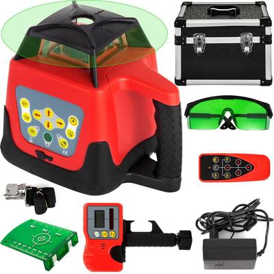 Vevor - Rotationslaser Professional Grün max Arbeitsbereich 500 m Linienlaser 360 Grad Laser Image