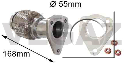 VEGAZ Abgasrohr Universal AR-261 Image