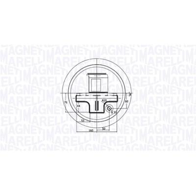 MAGNETI MARELLI Federbalg, Luftfederung Universal hinten links für IVECO 41225900 41270465 030607020271 Image