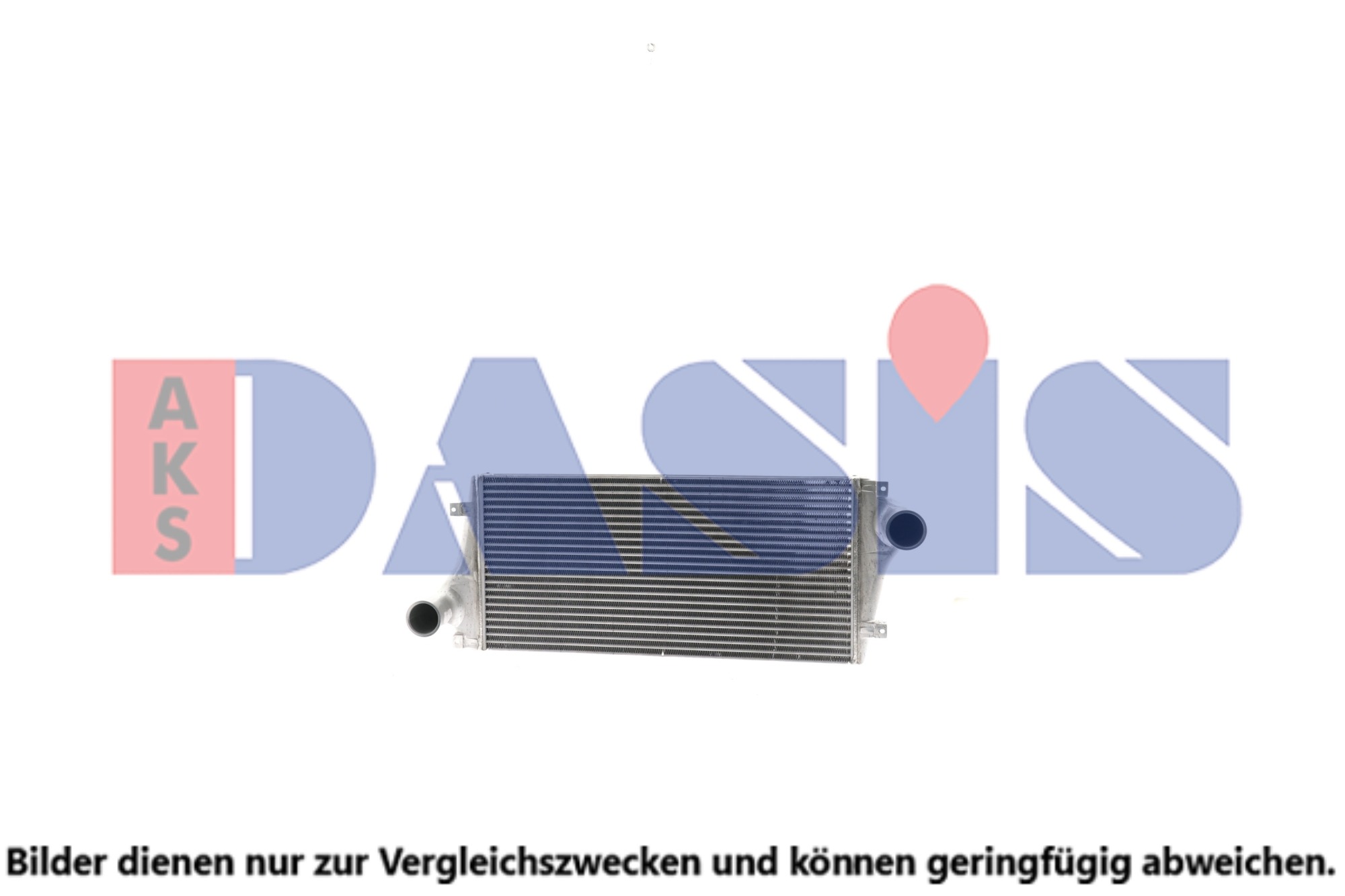 AKS DASIS Ladeluftkühler 287011N Universal für VOLVO 9523815 818877 85000621 Image