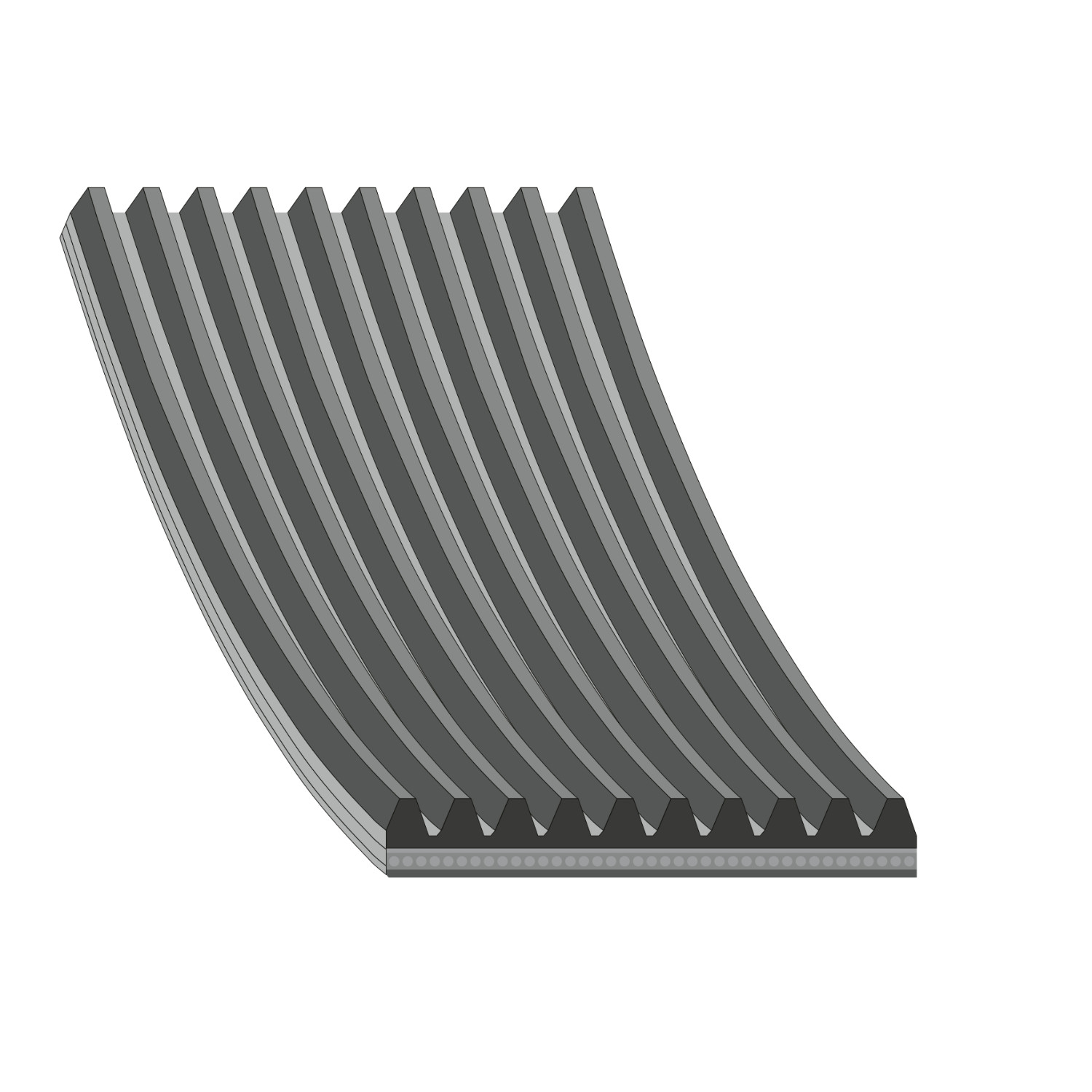 FEBI BILSTEIN Keilrippenriemen Universal 46580 Image