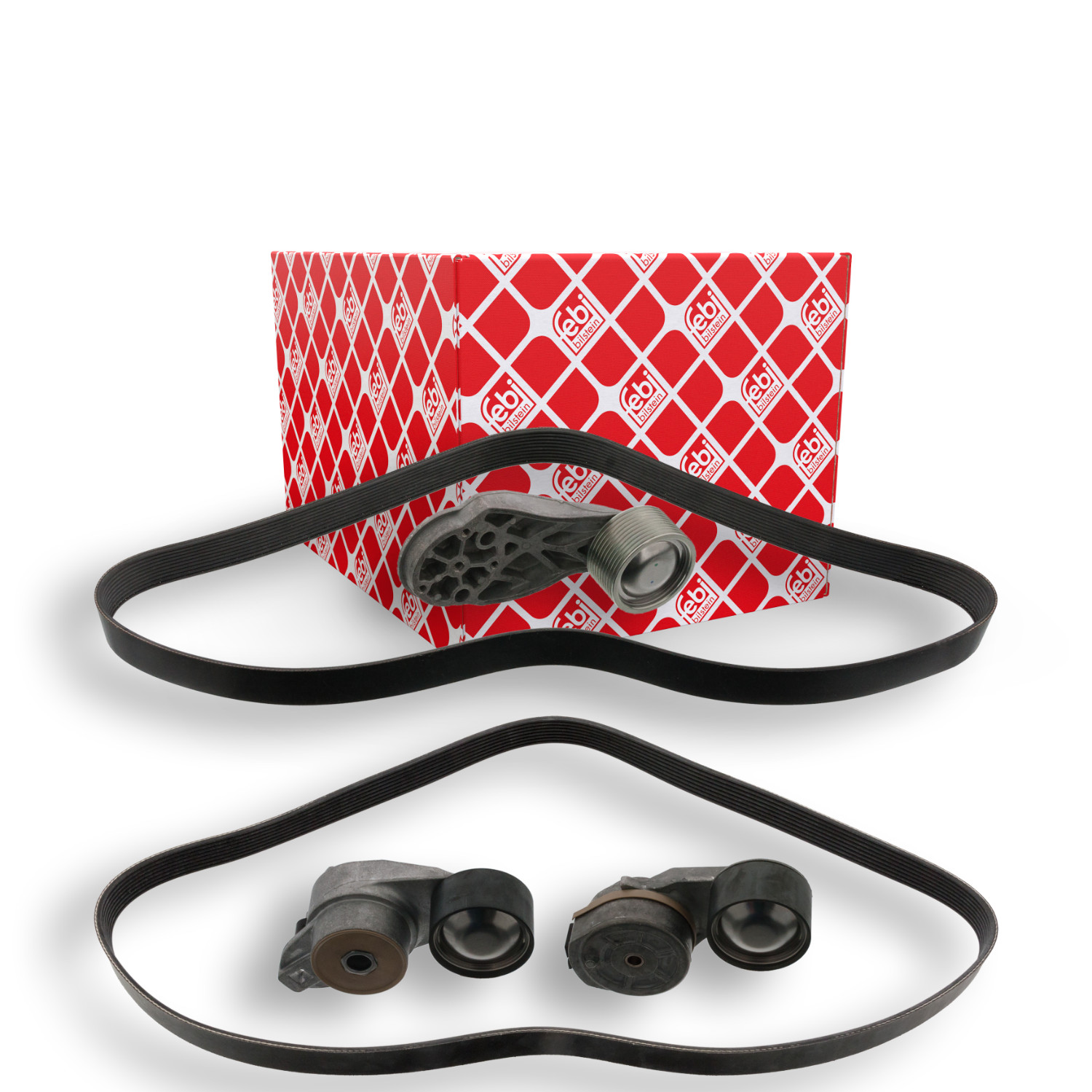 FEBI BILSTEIN Keilrippenriemensatz Universal für RENAULT TRUCKS VOLVO 21422765S1 7421422765 7420725565S1 101431 Image