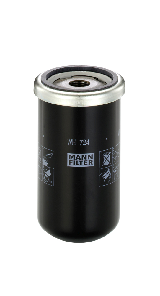 MANN-FILTER Ölfilter WH 724 Universal 76mm Image