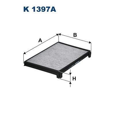 FILTRON Filter, Innenraumluft Universal für DAF 1953596 K 1397A Image