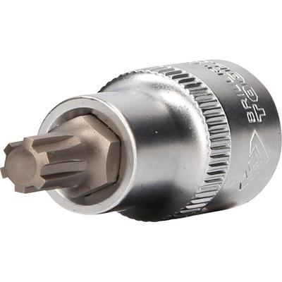 Brilliant Tools 1/2' RIBE-Bit-Stecknuss, 55 mm lang, M8 Bit-Schraubendreher,Steckschlüsseleinsatz BT022723 Image