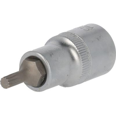 Brilliant Tools 1/2' Vielzahn-Bit-Stecknuss, 55 mm lang, M5 Bit-Schraubendreher,Steckschlüsseleinsatz BT022930 Image