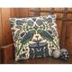 Parrots at a Fountain, Tapestry Kit, Tapestry Cushion, Needlepoint Pillow, design, William De Morgan, Victorian Design