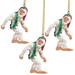 Design Toscano Abominable Snowman Yeti Christmas Ornaments (Set of 3)