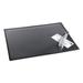 Lift-Top Pad Desktop Organizer with Clear Overlay 22 x 17 Black | Bundle of 2 Each