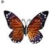 7 Coloured Butterfly Wall Art Garden Metal Gift Present Outdoor Decoration G7Y4