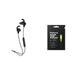 Lot of 2 Skullcandy Jib+ Active Wireless in-ear headphones with Microphone in Black with Free 4ft Micro USB Cable