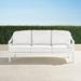 Avery Sofa with Cushions in White Finish - Colome Tile Indigo - Frontgate