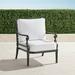 Carlisle Lounge Chair with Cushions in Slate Finish - Salta Palm Dune, Standard - Frontgate