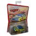 Disney Cars Piston Cup Blue Yellow Race Official Tom Toy Car 57 - (Dented Plastic)