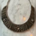 Anthropologie Jewelry | Anthropologie Deepa Gurnani Crystal Collar Luxury Bohemian Necklace Vestaire | Color: Silver | Size: Os