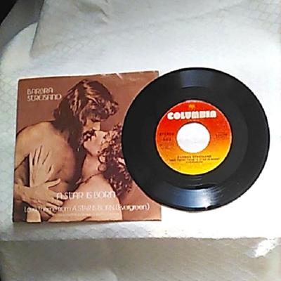 Columbia Media | Barbra Streisand A Star Is Born I Believe In Love Record 45 Rpm 1997 Vintage | Color: Brown/Tan | Size: 45 Rpm