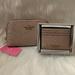 Kate Spade Bags | Kate Spade Tinsel Glitter Small Cosmetic Case & Card Holder In Rose Gold | Color: Gold | Size: Os