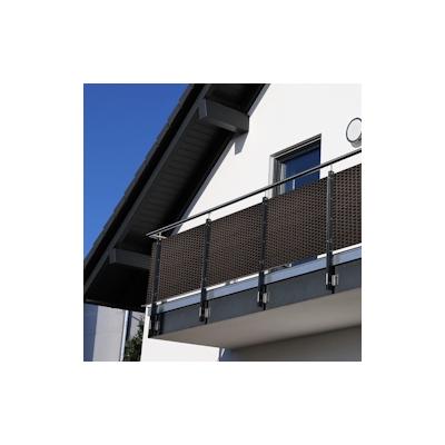 Sichtschutzmatte Balkonmatte Rattanmatte Polyrattanmatte Sichtschutz Blickschutz Windschutz Schutzmatte Zaunmatte Balkon