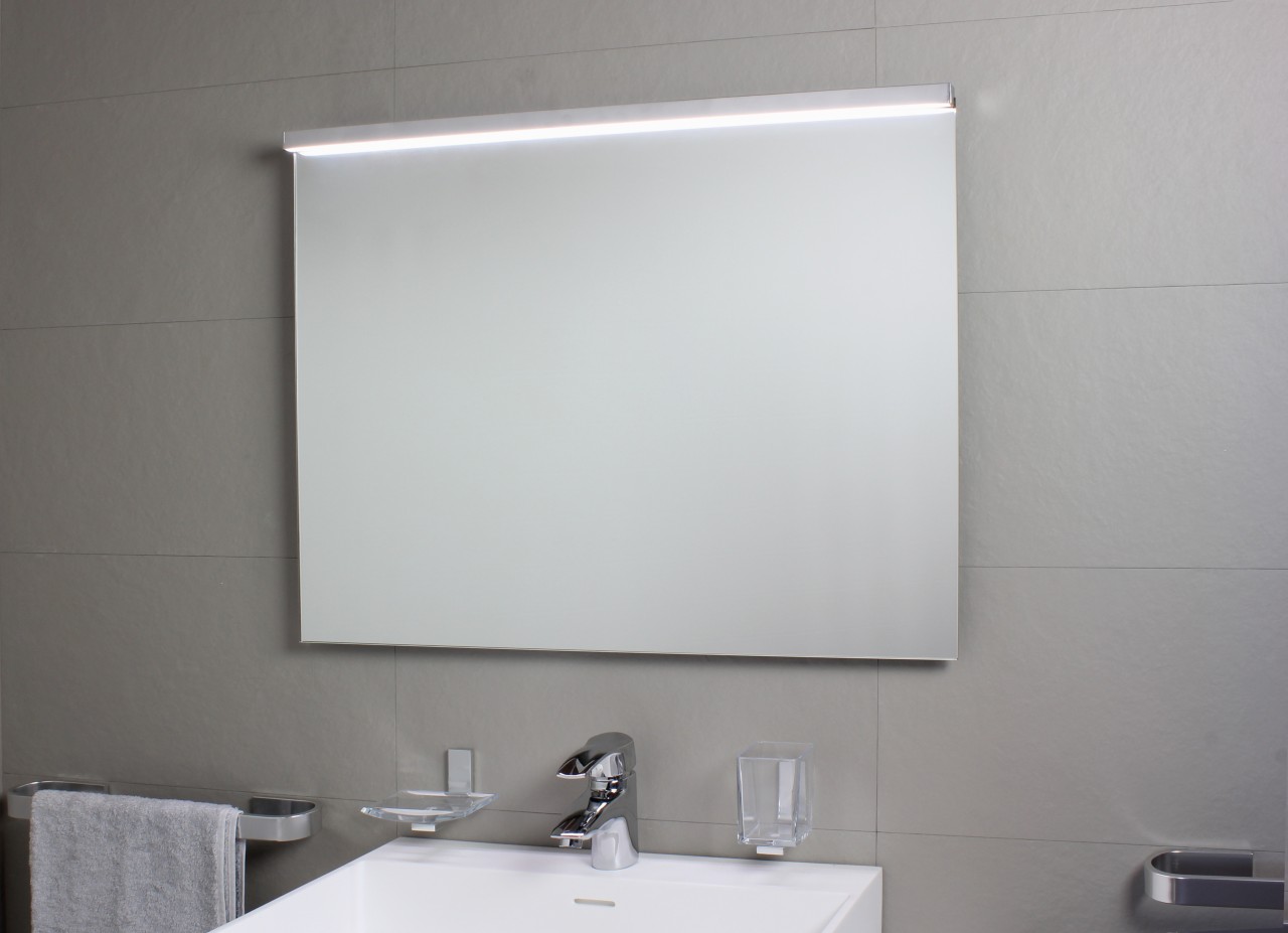 Koh-i-Noor SARTORIA Spiegelleuchte mit LED-Licht. Anbringung an der oberen Spiegelkante mit Klebeban 7918 Image