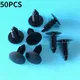 50pcs En Plastique Rivets Auto Fixation Clip pour peugeot 206 307 308 407 3008 508 207 208 2008 pour