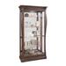 Darby Home Co Welke Lighted Curio Cabinet Wood/Glass in Brown | 80 H x 44.88 W x 20.5 D in | Wayfair 2BCFB4B187A34C4890676260D45982E7