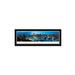 Vault W Artwork US Skyline Baltimore, Maryland by James Blakeway Framed Photographic Print Paper in Blue | 18 H x 44 W x 0.88 D in | Wayfair